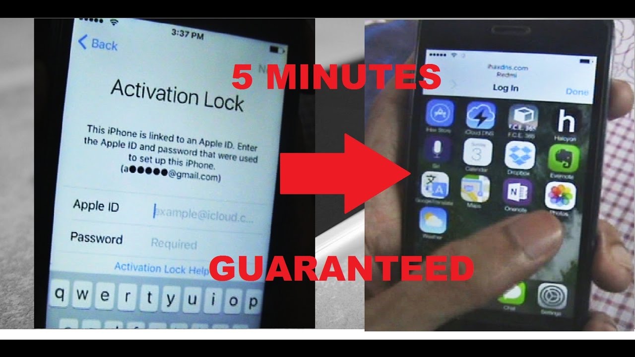 unlock icloud activation lock for free